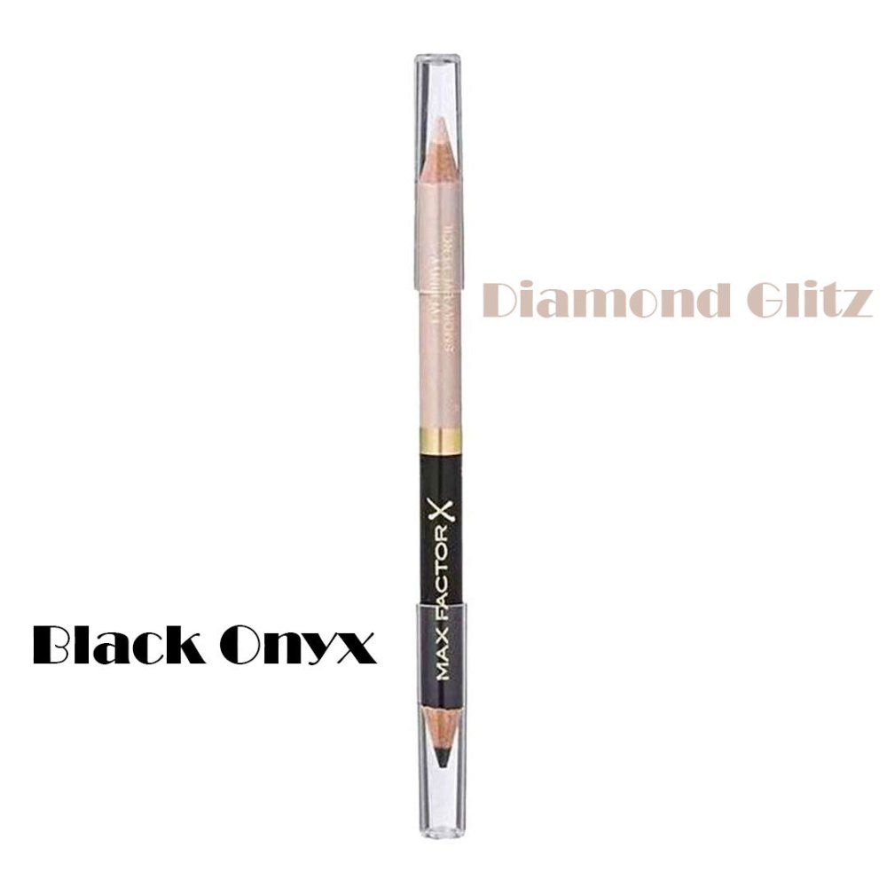 Max Factor Eyefinity Smoky Double Eye Pencil - 01 Black Onyx