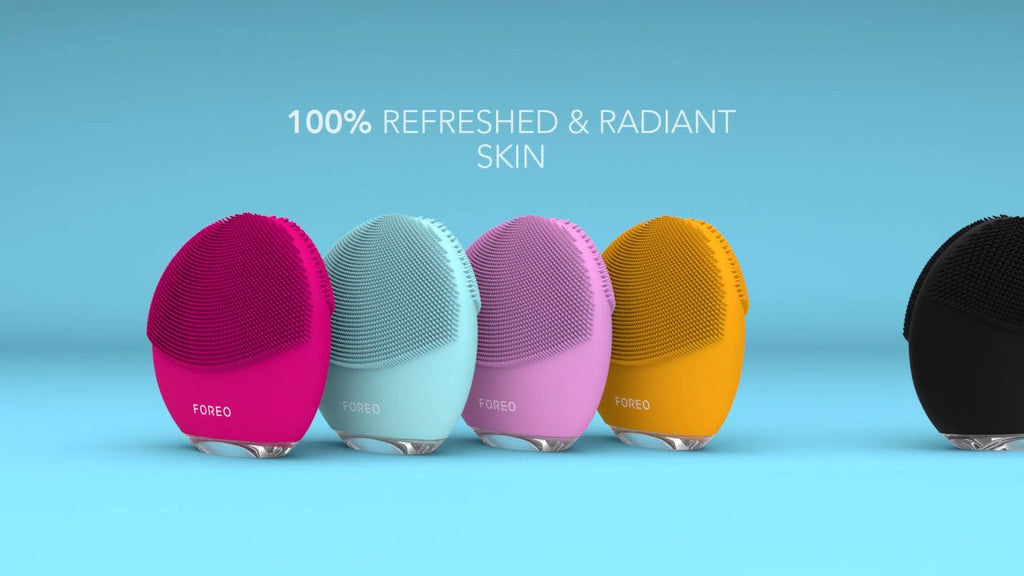 FOREO LUNA mini 3 Smart Facial Cleansing Massager Fuchsia