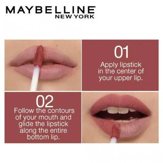 Maybelline Color Sensational Liquid Matte, NU01, Bare It All