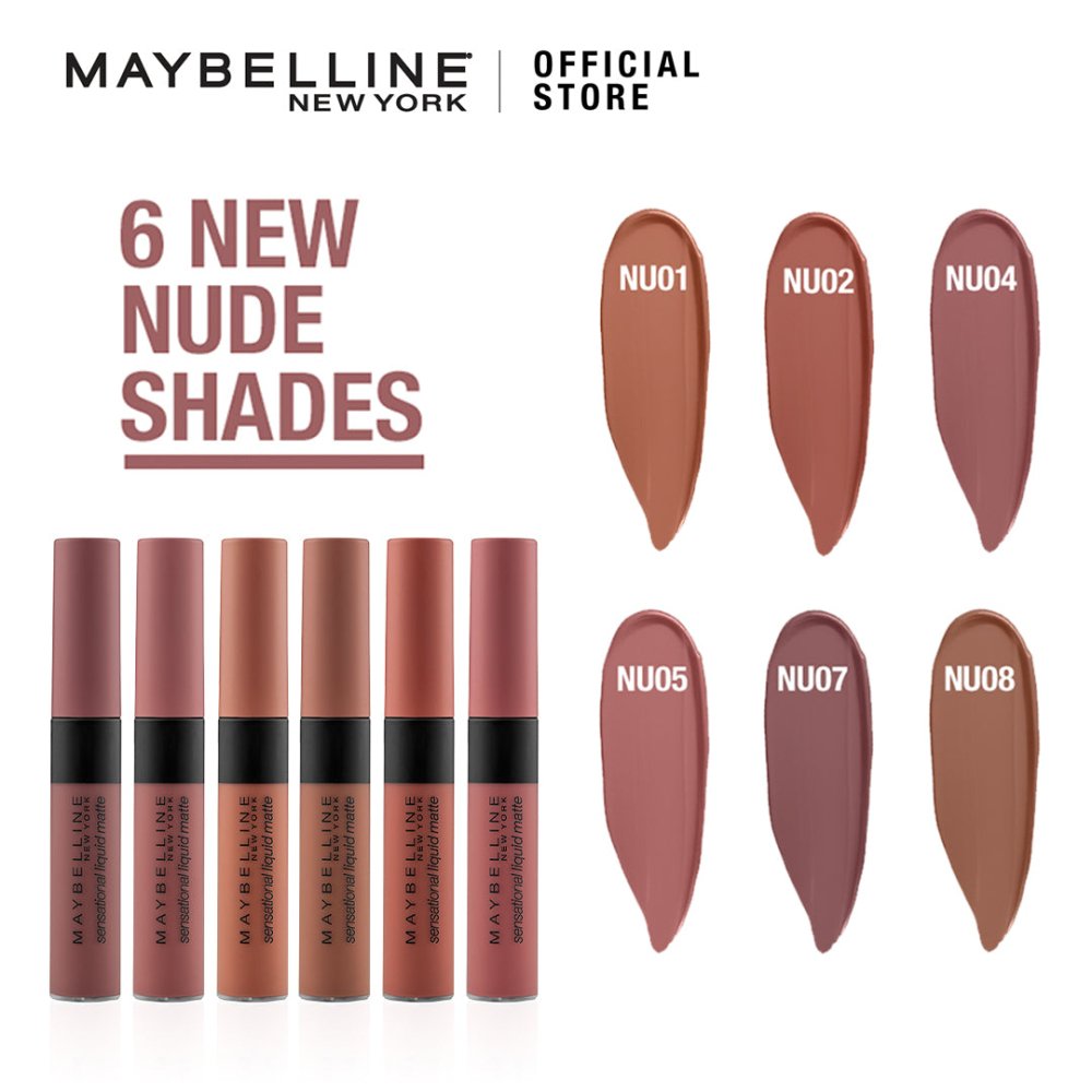 Maybelline Color Sensational Liquid Matte NU02