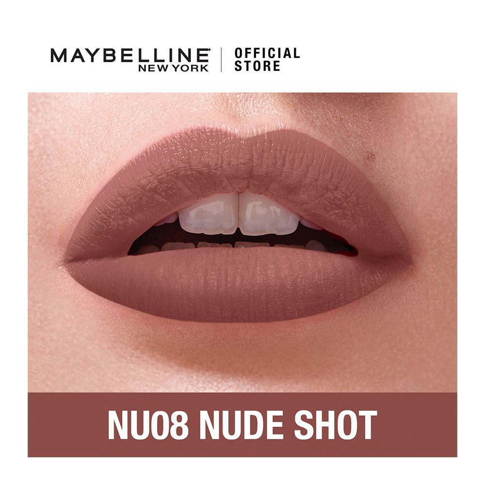 Maybelline Color Sensational Liquid Matte, NU08, Nude Shot