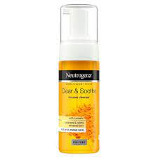 Neutrogena Clear & Soothe Mousse Oil Free Cleanser - 150ml