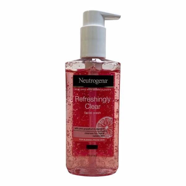Neutrogena  Refreshingly Clear Facial Wash with Pink Grapefruit 200ml