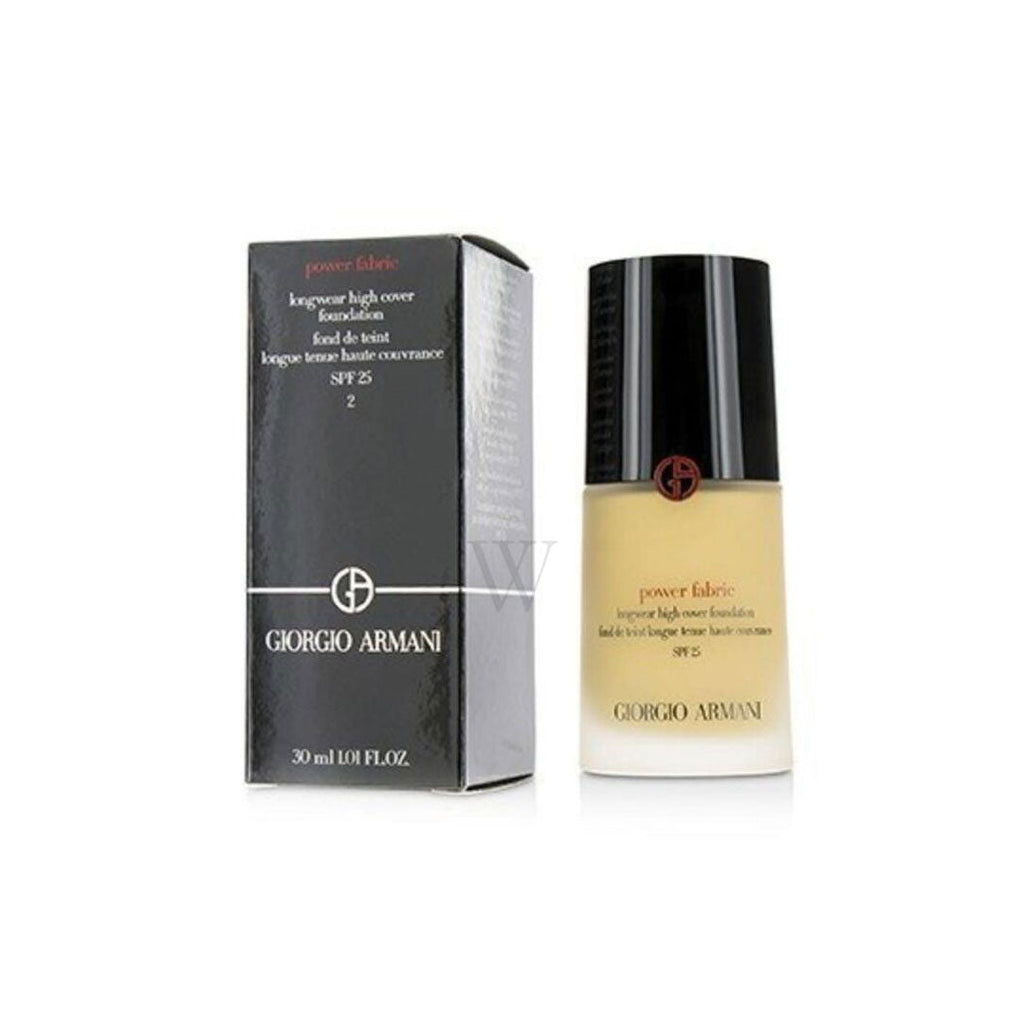 Giorgio Armani Long Wear High Cover Power Fabric Foundation - Shade 2 / 30ml