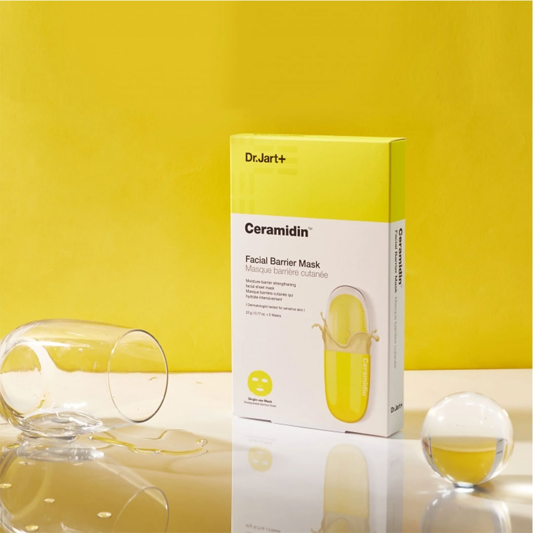 Dr.Jart Ceramidin Facial Barrier 5 Mask Box