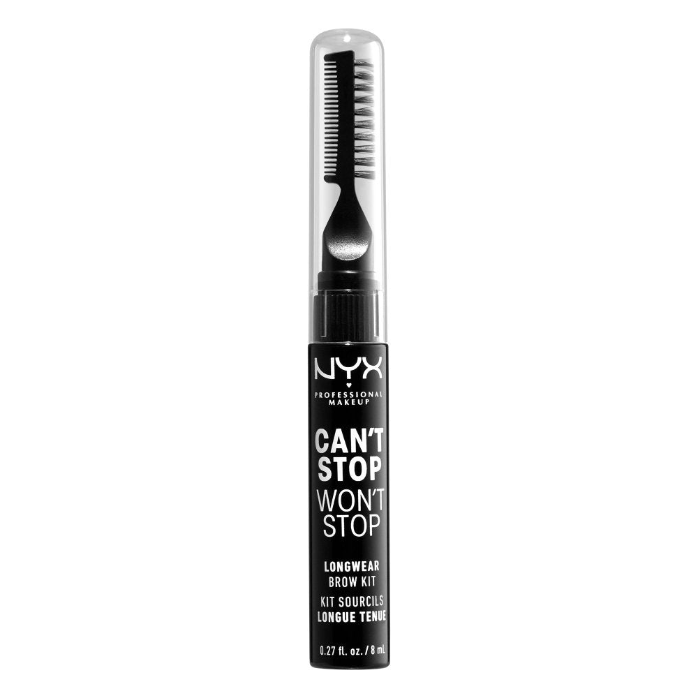 NYX Professional Makeup Can't Stop Won't Stop Longwear Brow Kit Espresso