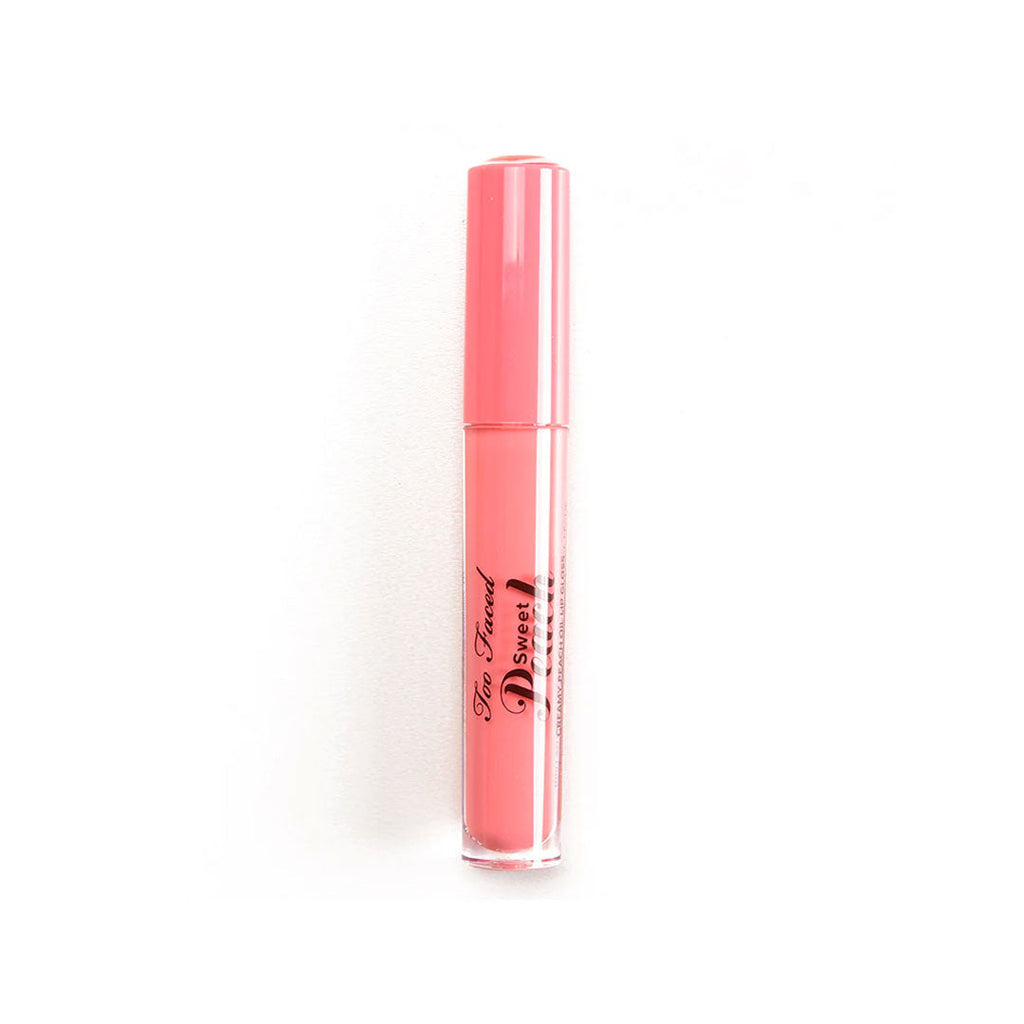 Too Faced- Sweet Peach Creamy Peach Oil Lip Gloss - Peach Please
