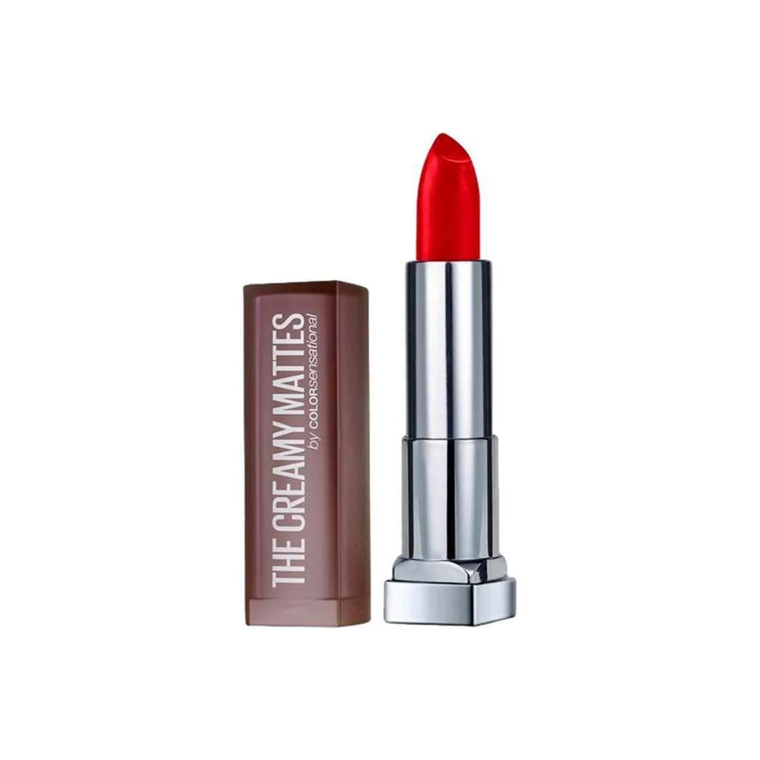 Maybelline - Color Sensational Creamy Matte Lipstick - 640 Red Libration