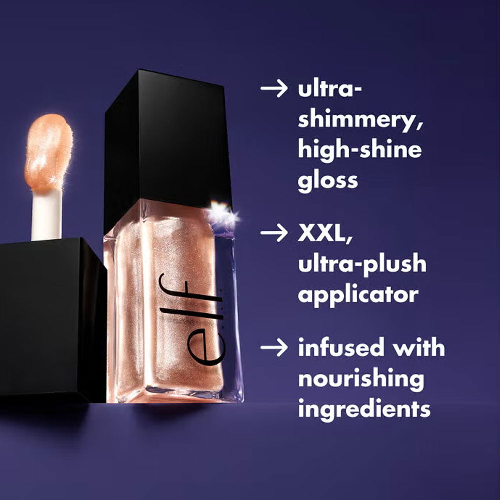 e.l.f Glow Reviver Lip Oil Glimmer - Citrine Gleam