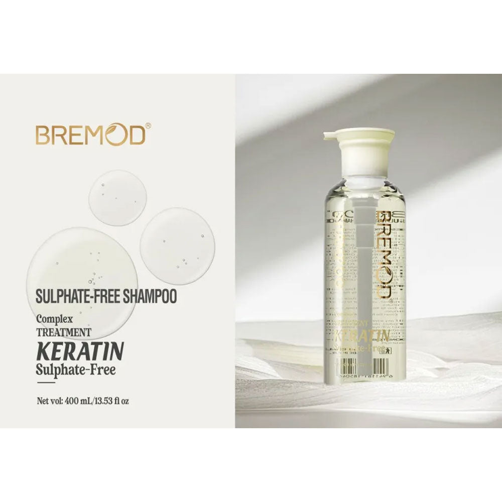 Bremod Complex Treatment Keratin, Sulphate-Free Shampoo, 400ml