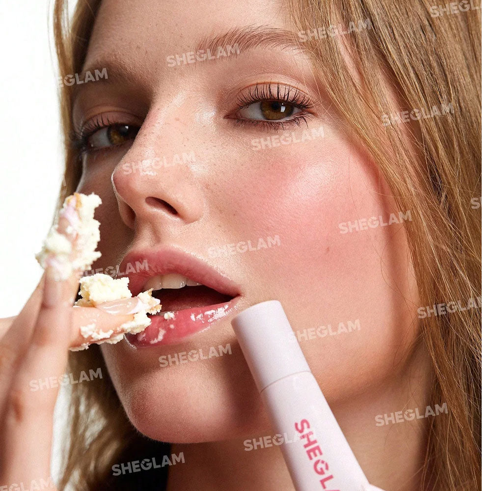 Sheglam Crystal Glaze Moisturizing Lip Care Strawberry Milk 10ml