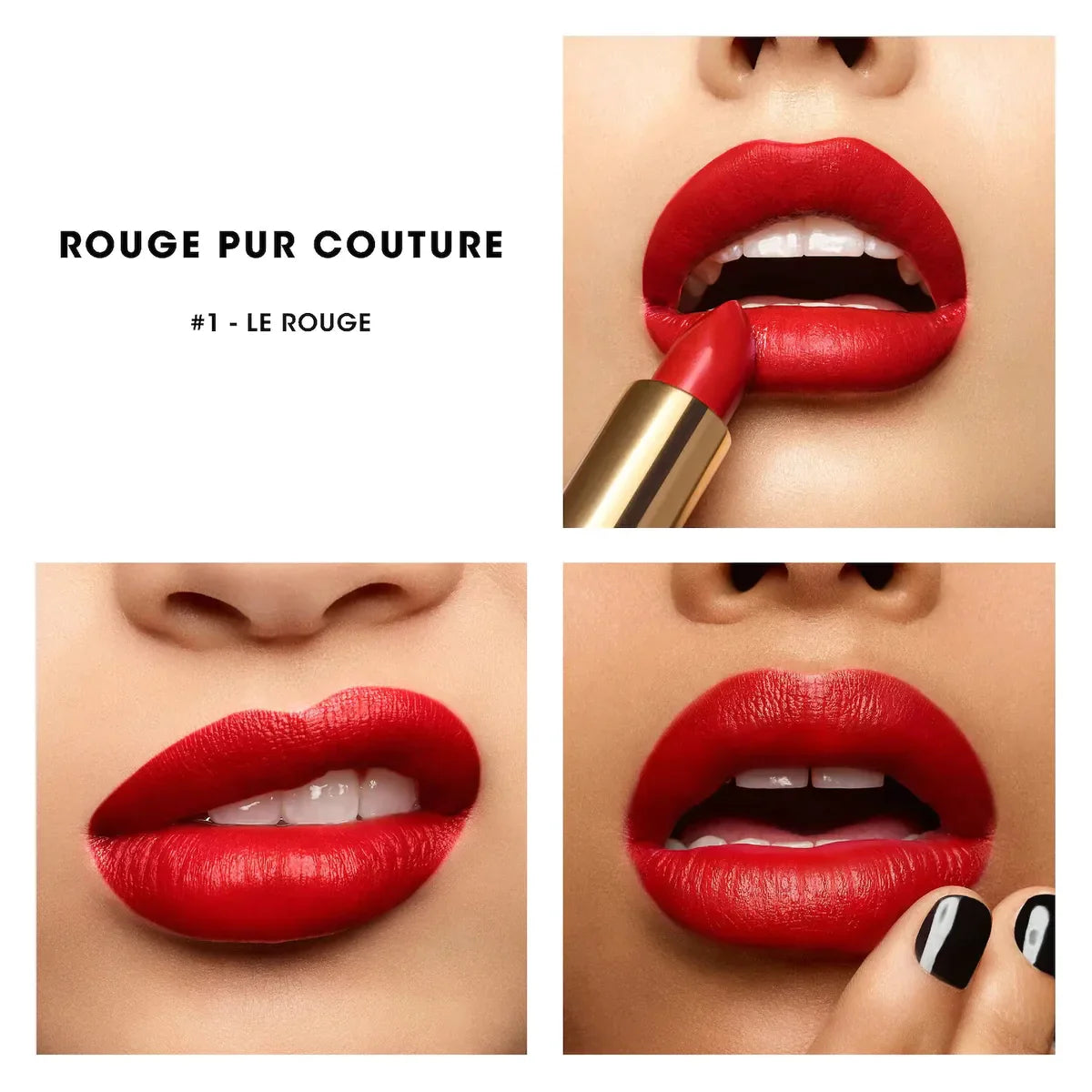 Yves Saint Laurent Rouge Pur Couture Lipstick 01 Le Rouge