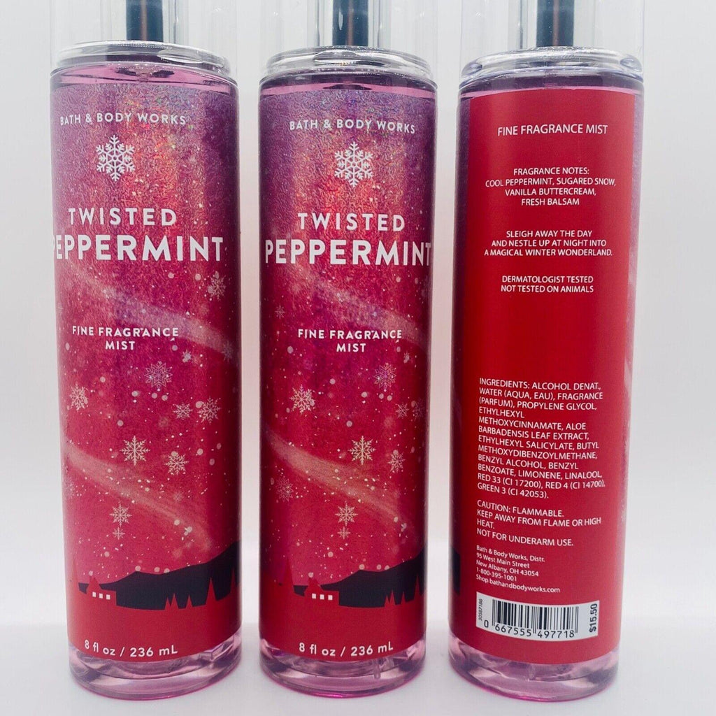Bath & Body Works Twisted Peppermint Fragrance Mist
