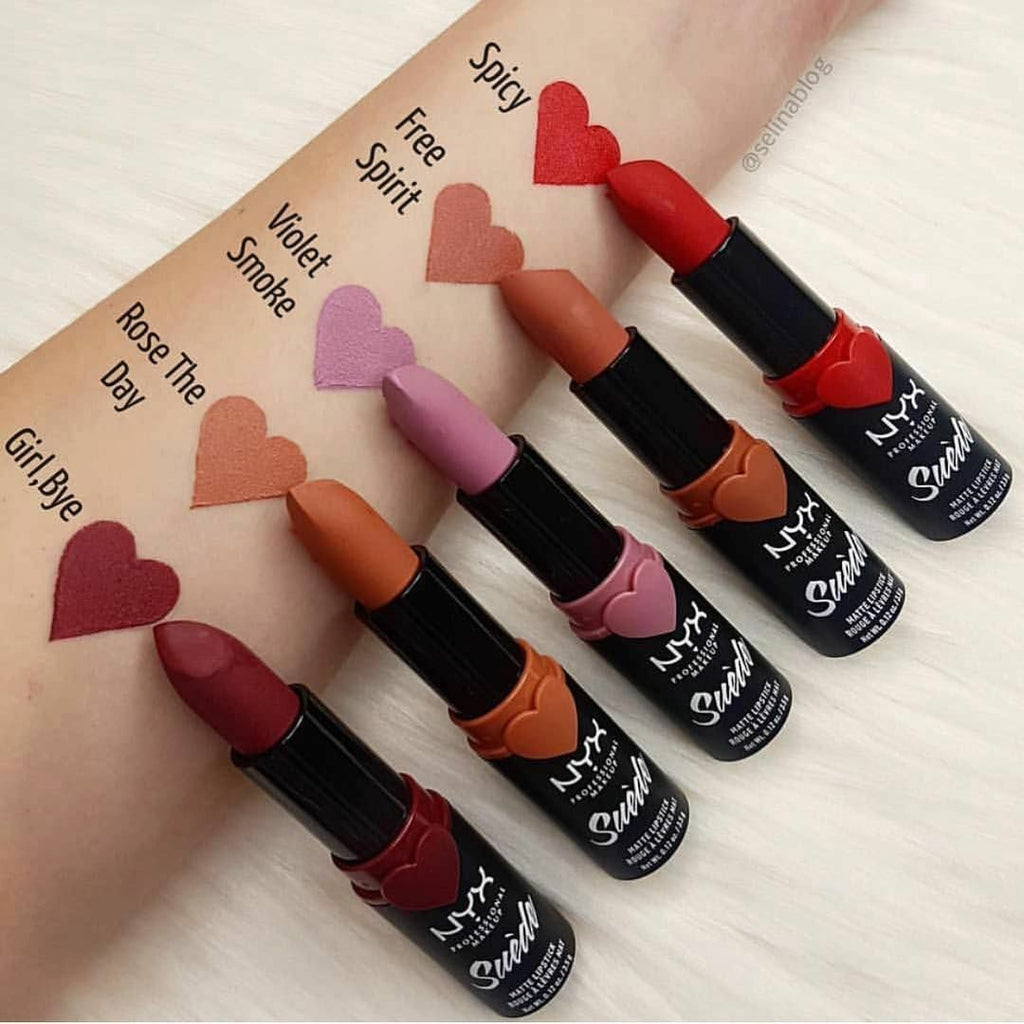 NYX Suede Matte Lipstick - Orange County