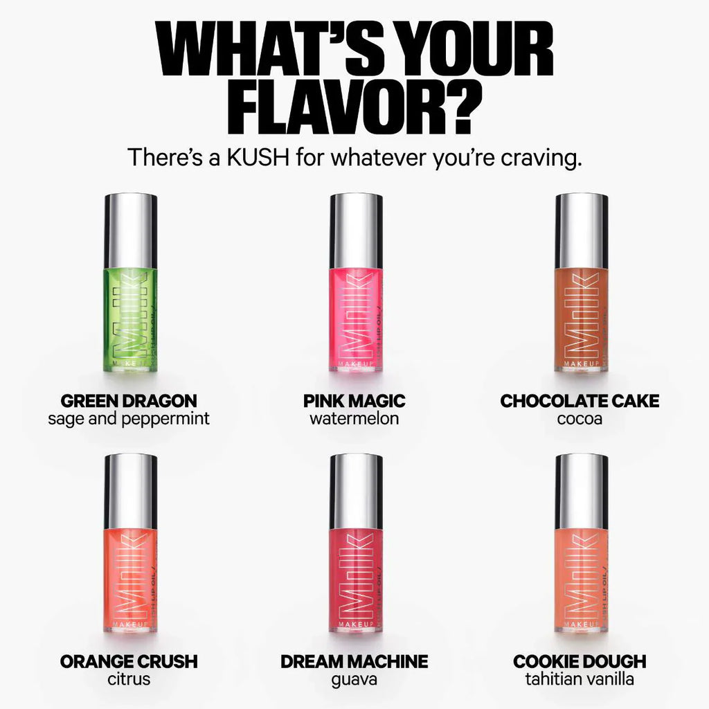 Milk Makeup- KUSH Sheer Hydrating Lip Oil- Green Dragon