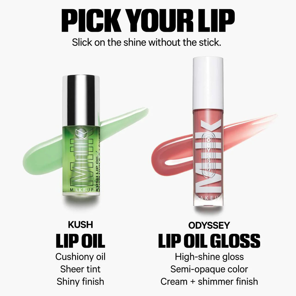 Milk Makeup- KUSH Sheer Hydrating Lip Oil- Green Dragon