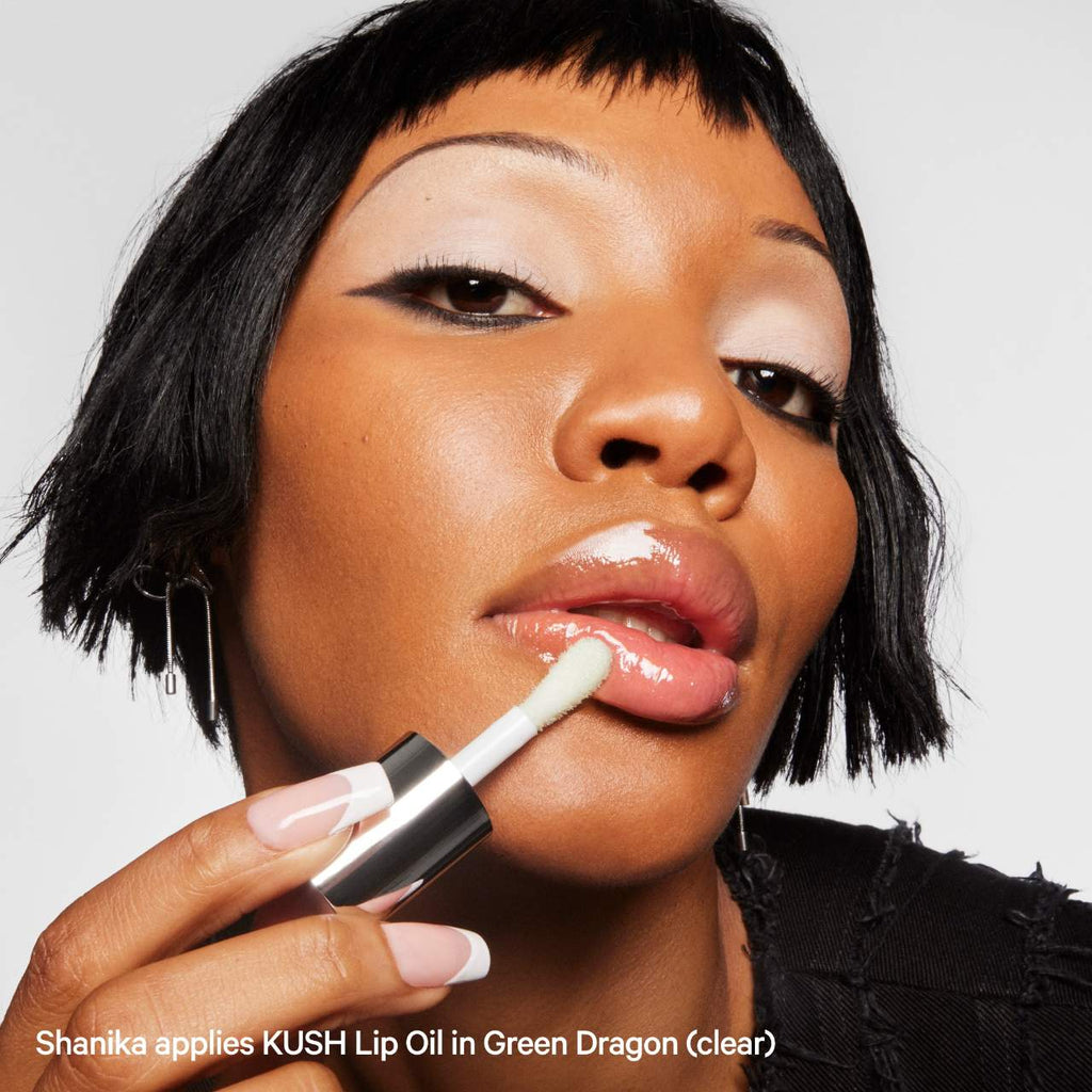 Milk Makeup- KUSH Sheer Hydrating Lip Oil- Green Dragon