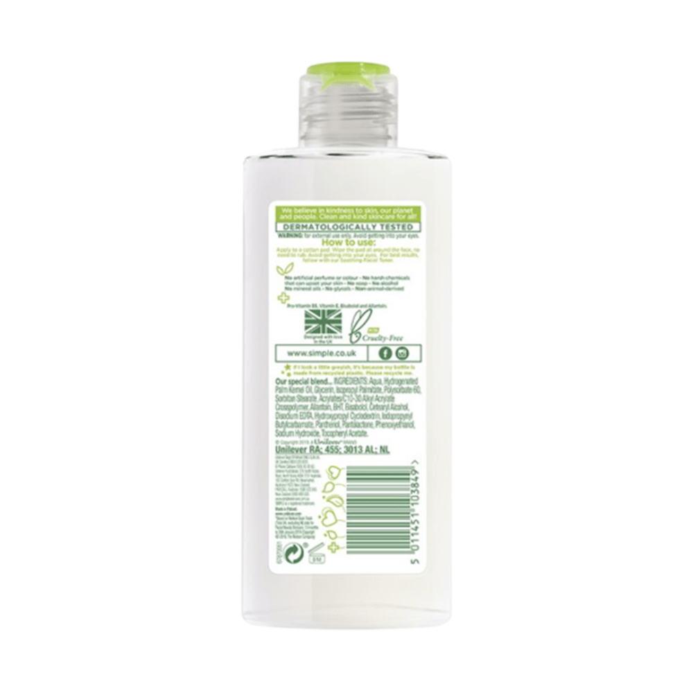 Simple -Purifying Cleansing Lotion Gently Cleanses - 200ml