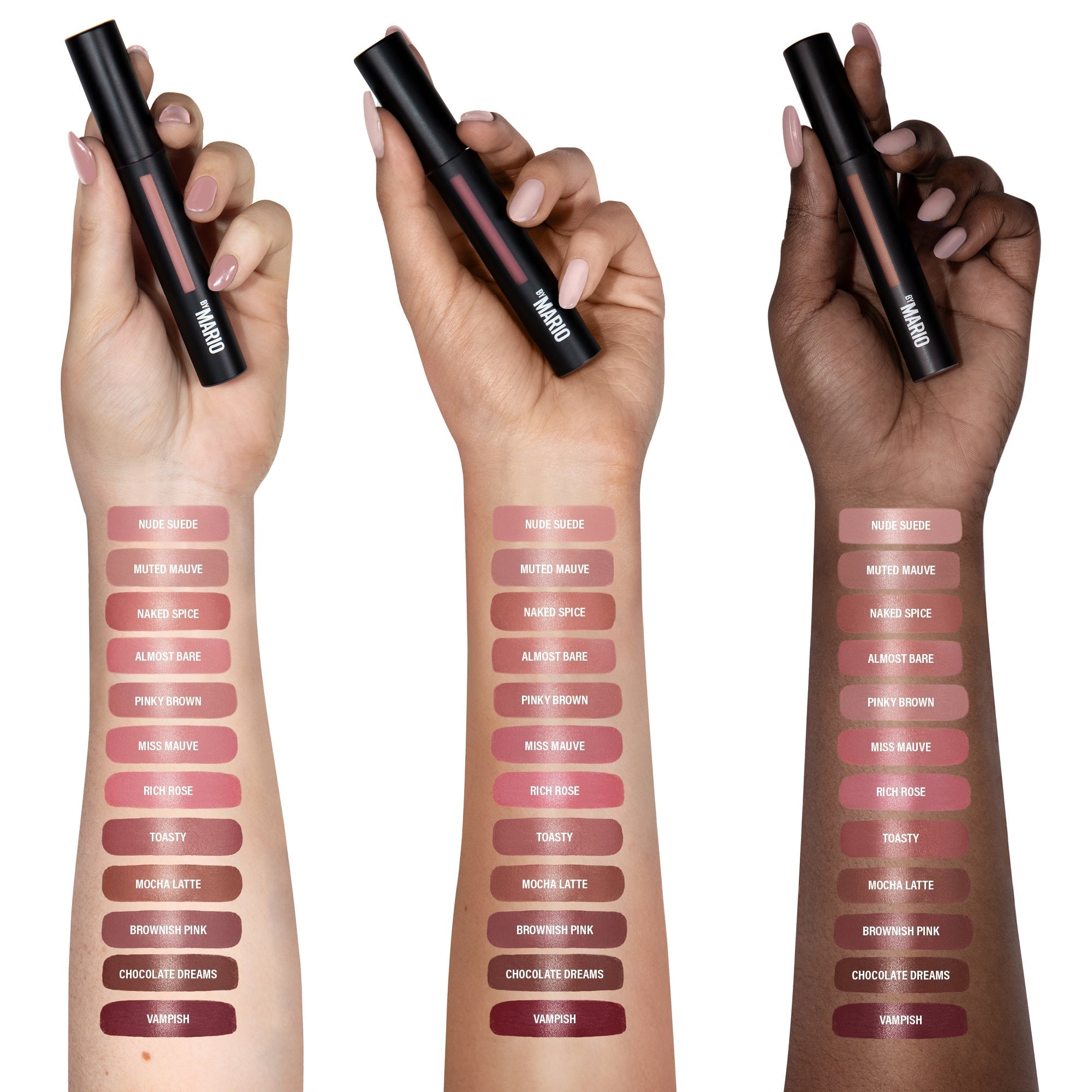 MAKEUP BY MARIO Ultra Suede Cozy Lip Creme Chocolate Dreams