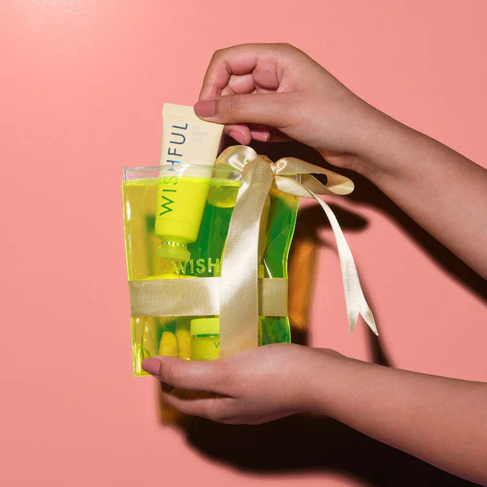 Wishful hydrate & Glow Trio Set Scrub+Moisturizer+Serum