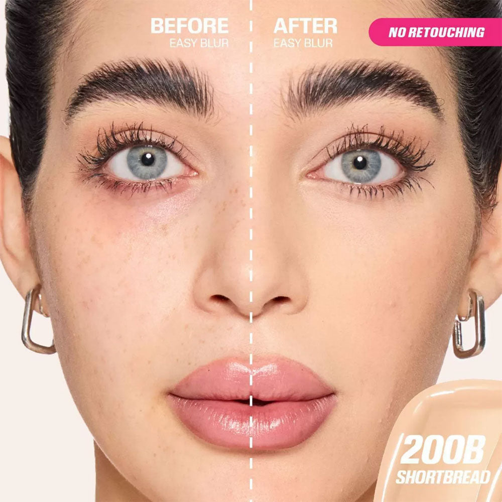 Huda Beauty - Easy Blur Natural Airbrush Foundation - Short Bread 200B 30ML