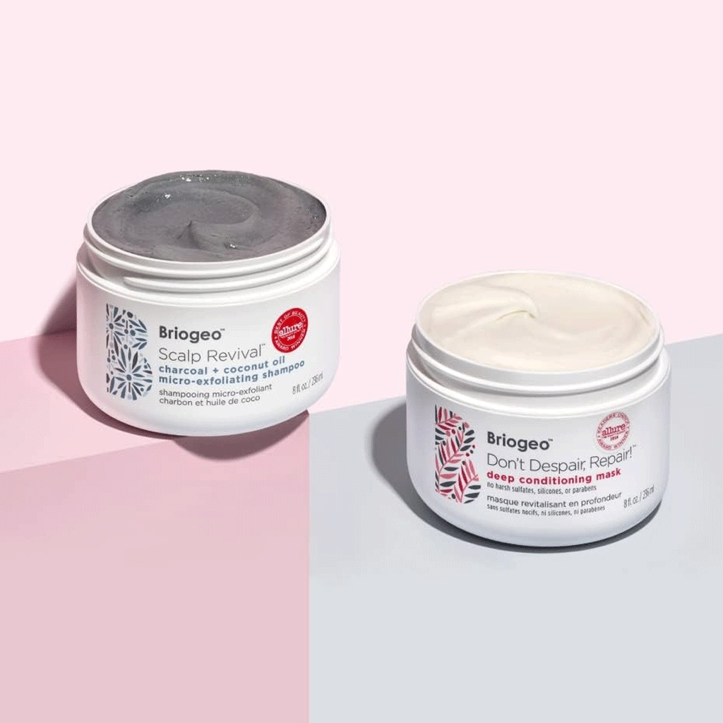 Briogeo Detox + Repair Scalp Shampoo + Hair Repair Mask