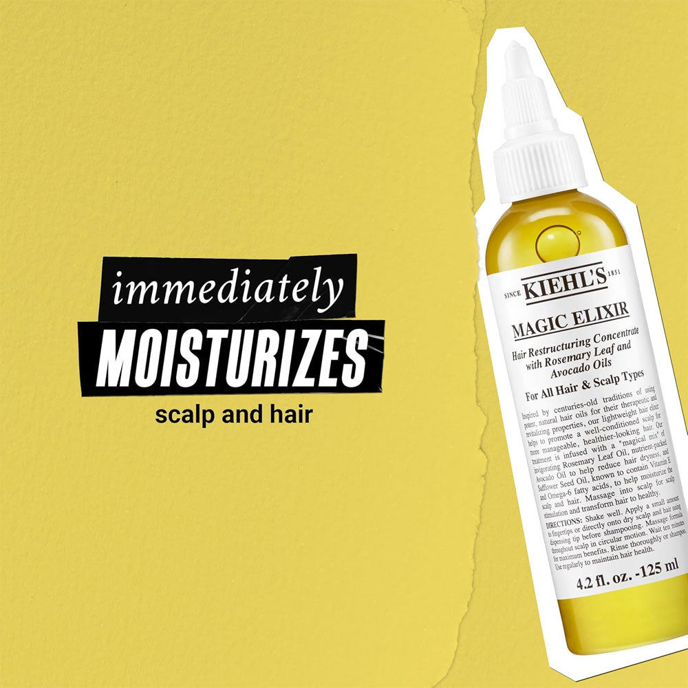 Kiehl's Magic Elixir Hair Conditioning Concentrate Oil - 125ml