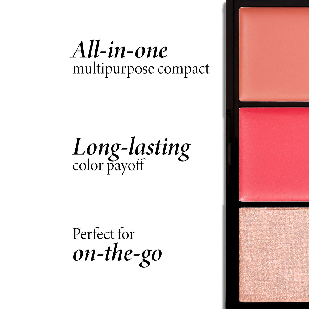 Laura Geller Made to Multitask Eye Lip Cheek Palette - Think Pink