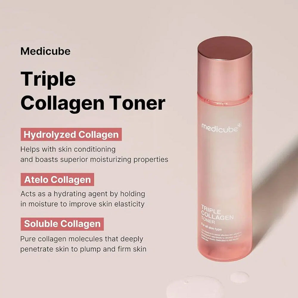 Medicube - Triple Collagen Toner 140ml