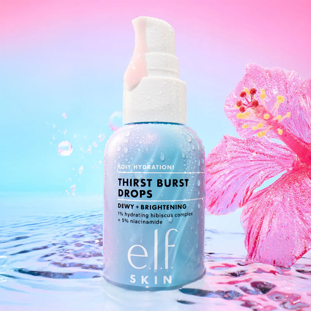 e.l.f. Holy Hydration! Thirst Burst Drops – Dewy Brightening Serum (30ml)