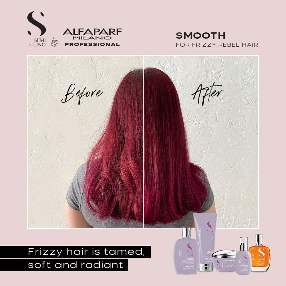 Alfaparf Semi di Lino Smoothing Hair Mask for Frizzy Hair 200ML