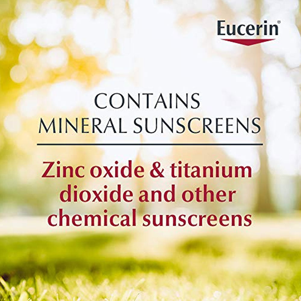 Eucerin Daily Protection Face Lotion & Sunscreen, SPF 30, Fragrance Free (118 ml)