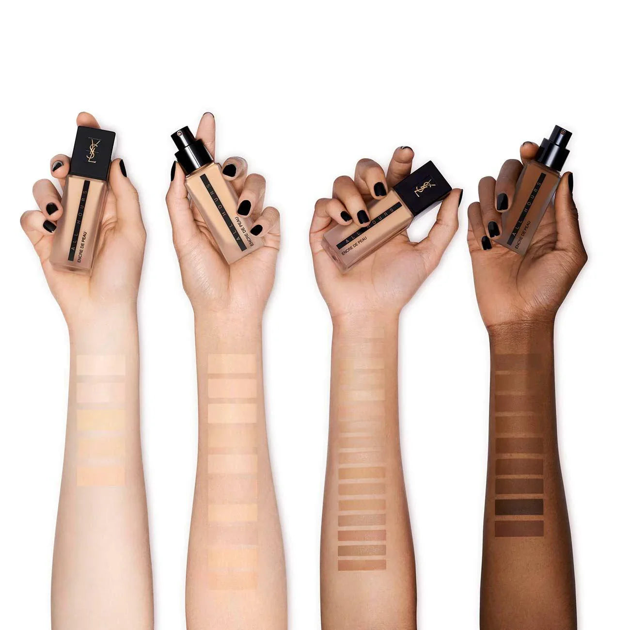YVES SAINT LAURENT All Hours Foundation - Encre de Peau - 24H Long-Wear Flawless Matte Full Coverage SPF20 -  shade B - 25 Beige