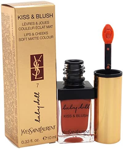 Yves Saint Laurent Baby Doll Kiss & Blush - # 7 Corail Affranchi Lip Gloss