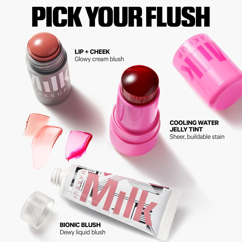 Milk Makeup- Cooling Water Jelly Tint sheer lip + cheek stain- Burst
